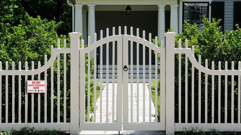 Bestylez Do Not Leave Packages Here Delivery Sign for Outdoor 12"" * 8"" (027) - Image 4